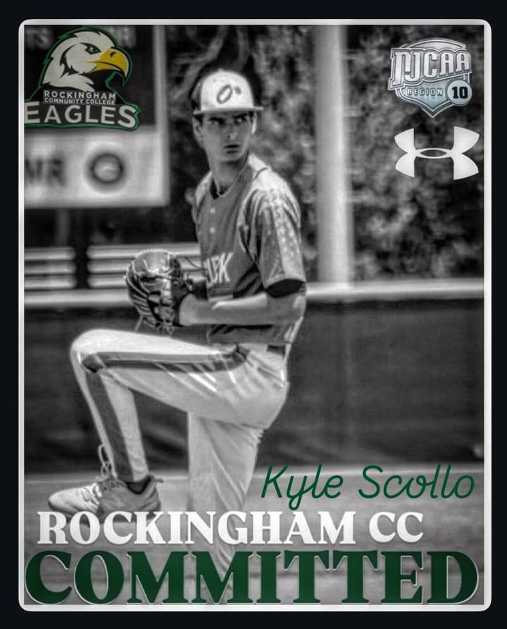 Kyle_Scollo (@kyle28675425) on Twitter photo I’m excited to announce my commitment to <a href="/RCCEagsBaseball/">Rockingham CC Baseball</a> I want to thank the lord who has been there to guide me and be there every step of the way. I also want to thank the On Deck staff and my family for helping me reach my goal, and I’m excited for this new chapter. Go Eagles I’m excited to announce my commitment to <a href="/RCCEagsBaseball/">Rockingham CC Baseball</a> I want to thank the lord who has been there to guide me and be there every step of the way. I also want to thank the On Deck staff and my family for helping me reach my goal, and I’m excited for this new chapter. Go Eagles