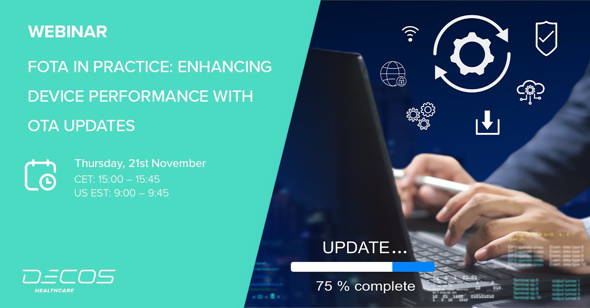GlobalDecos's tweet photo. Ready to elevate your device performance strategy?

Join us for FOTA in Practice: Enhancing Device Performance with OTA Updates.

Register here  - https://t.co/TRfN7RCxT3

#IoT  #FOTA #FirmwareUpdates #IoT #Firmware https://t.co/W77SmQof6c