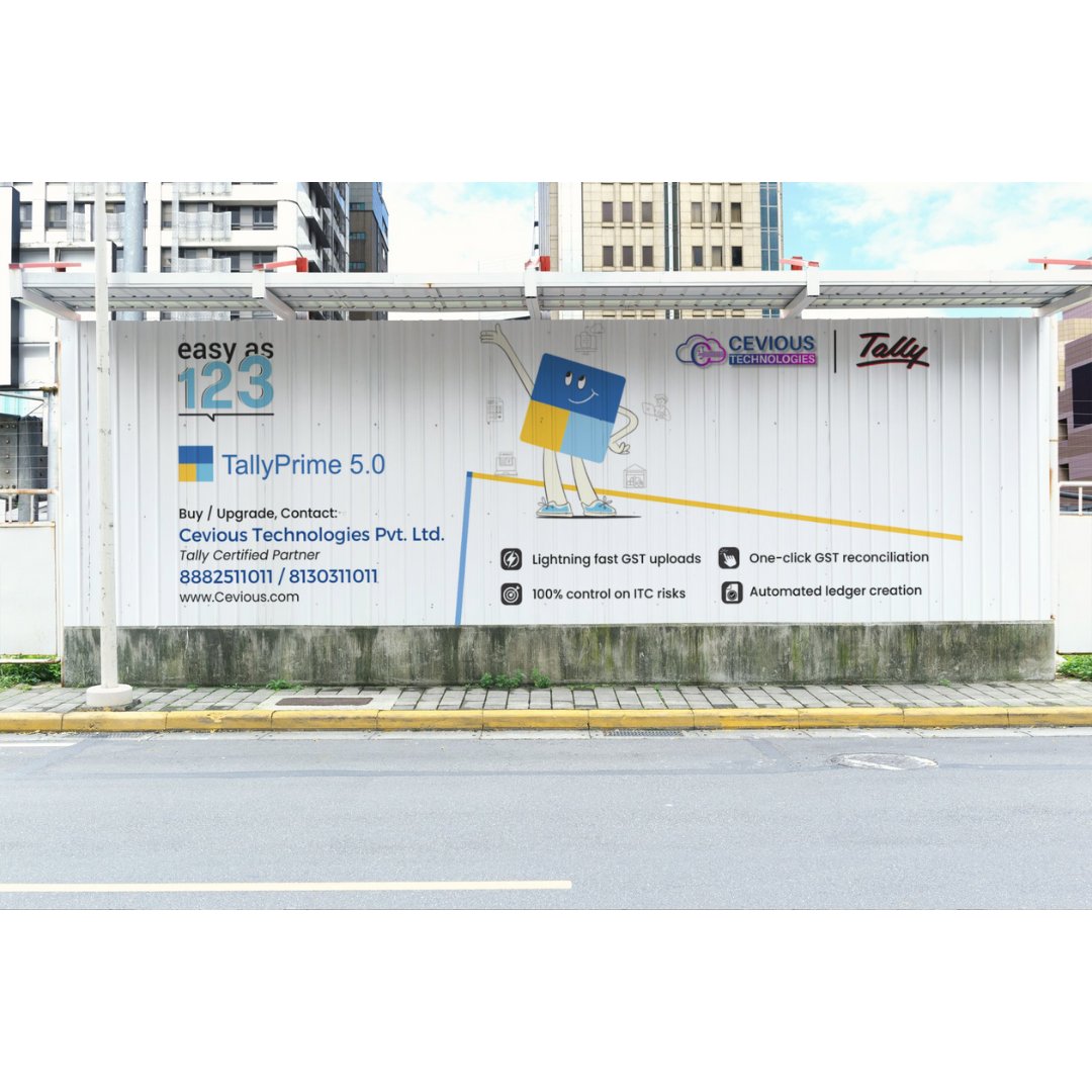 cevious's tweet photo. Some of our advertising billboards with TallyPrime 5.0 in Metro station of Nehru place &amp; Nehru Enclave and many more places..
----->
Know More -> (Link In Bio)
Contact Us -> +91-8882511011
----->
#TallyPrime5.0 #AccountingSoftware #upgradenow #TallyPrime #cevioustechnologies https://t.co/yND1Re9hur