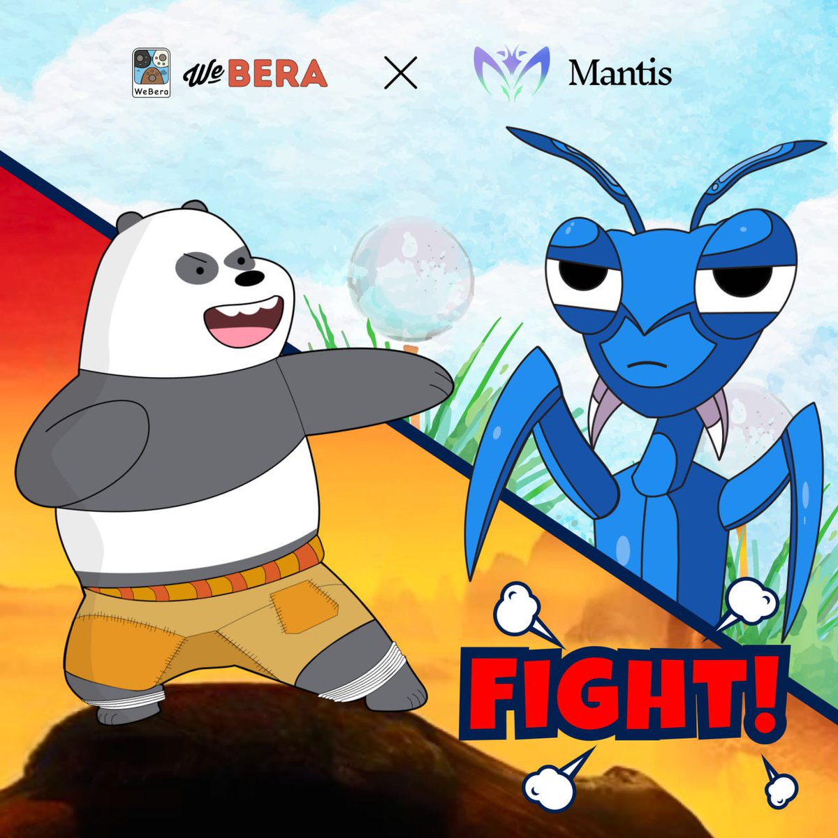 🍯MANTIS WL GIVEAWAY🍯

<a href="/WeBeraIce/">Daniel | WeBera</a> got us 15 WL spots from <a href="/MantisSwap/">Mantis</a> to giveaway on X!

To participate:
1️⃣ Follow <a href="/WeberaFinance/">WeBera Finance</a> , <a href="/WeBeraIce/">Daniel | WeBera</a> and <a href="/MantisSwap/">Mantis</a>
2️⃣ Tag 2 beras and drop your wallets

Winners will be picked in 10 hours.

And we have 33 WL exclusively for Jungle