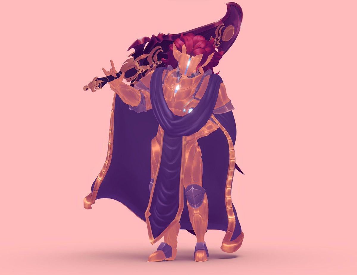 Zacck_mehoff's tweet photo. Yharim The Jungle Tyrant in the glorious 3rd dimension

Modelled In blender textured in 3DCoat
#terraria #calamity #calamitymod #Yharim #b3d https://t.co/DOglkByhx0
