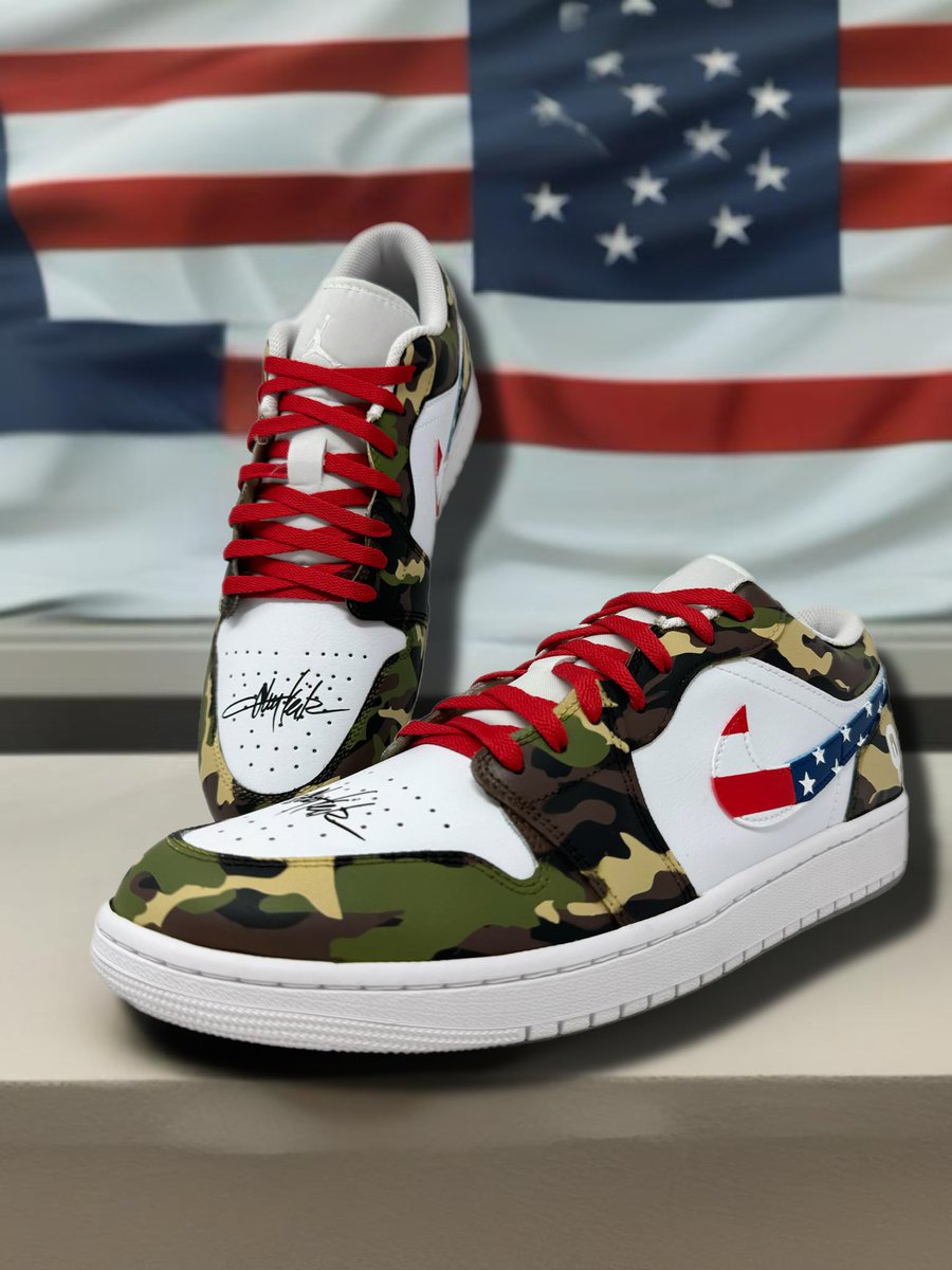 CustomsGoss's tweet photo. Thank you to all who have served 🇺🇸

@PorterMoser wore these in honor of our service men and women this Veterans Day. https://t.co/LNFyQKw8NT