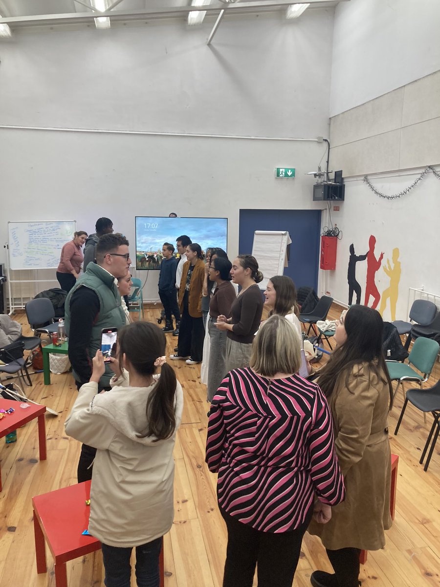 Our Hawaii youth leaders and chaperones here in Ireland - to discuss solutions that effect both island chains