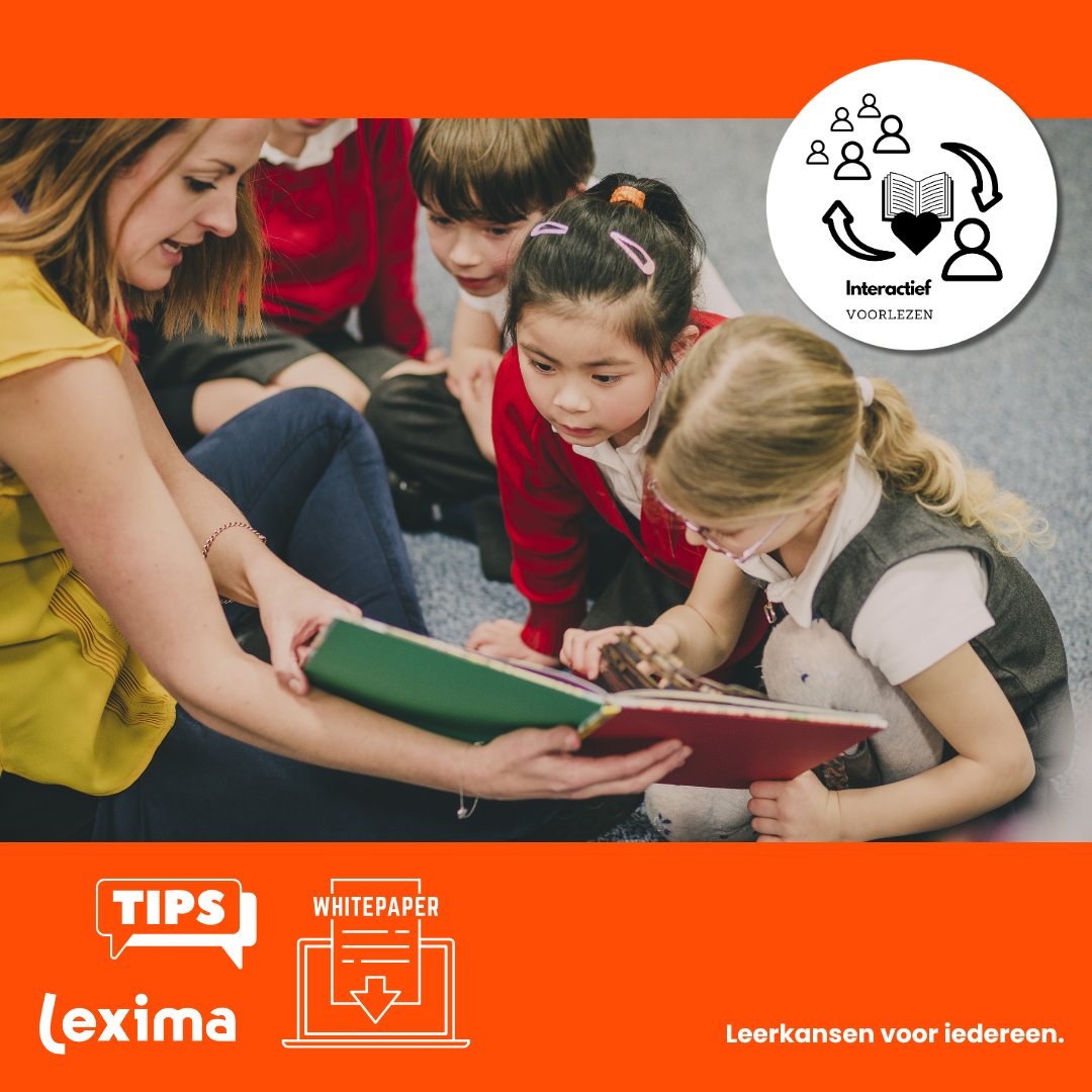 Herkenbaar? Je leest voor in de klas, maar je leerlingen dromen weg en letten niet echt op ...
Interactief voorlezen is 1 van de krachtigste leesdidactieken om sterke lezers te maken? ➡️ Download nu de whitepaper  👉 bit.ly/3O1Ag4W 
#voorlezen #taalontwikkeling #Lexima