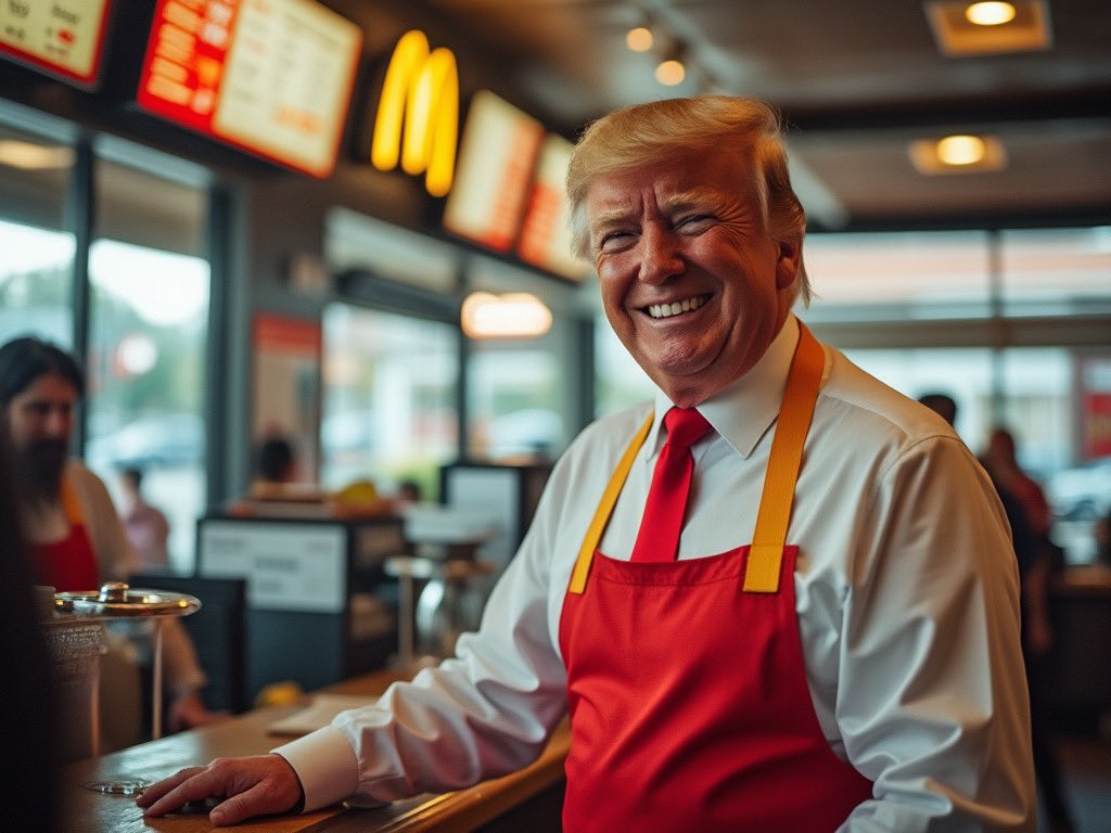 <a href="/realDonaldTrump/">Donald J. Trump</a> McDonald's