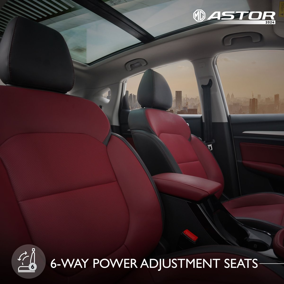MGMotorIn's tweet photo. Step into the world of elegance with the MG Astor's stunning interiors. It's every detail speaks of class and comfort, designed to elevate your driving experience to a whole new level.
Range starts at ₹9.99* Lakh. Book a test drive today.
#Astor2024 #TechltUp #TheMostAdvancedSUVInItsClass #MorrisGaragesIndia #MGMotorIndia
*T&C Apply.