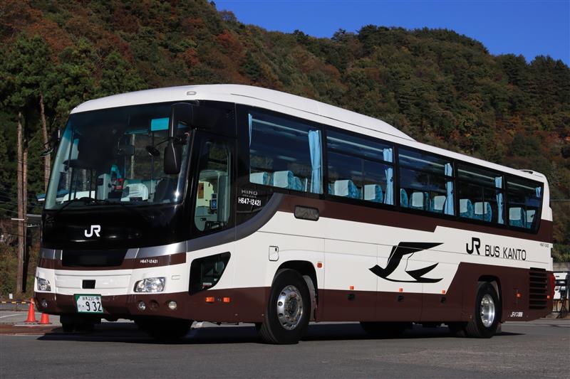JRバス関東 限定品 スパブラウンAD wing 長野原支店に新しいカラーリングのバスを導入します＞ 日本が誇る名湯