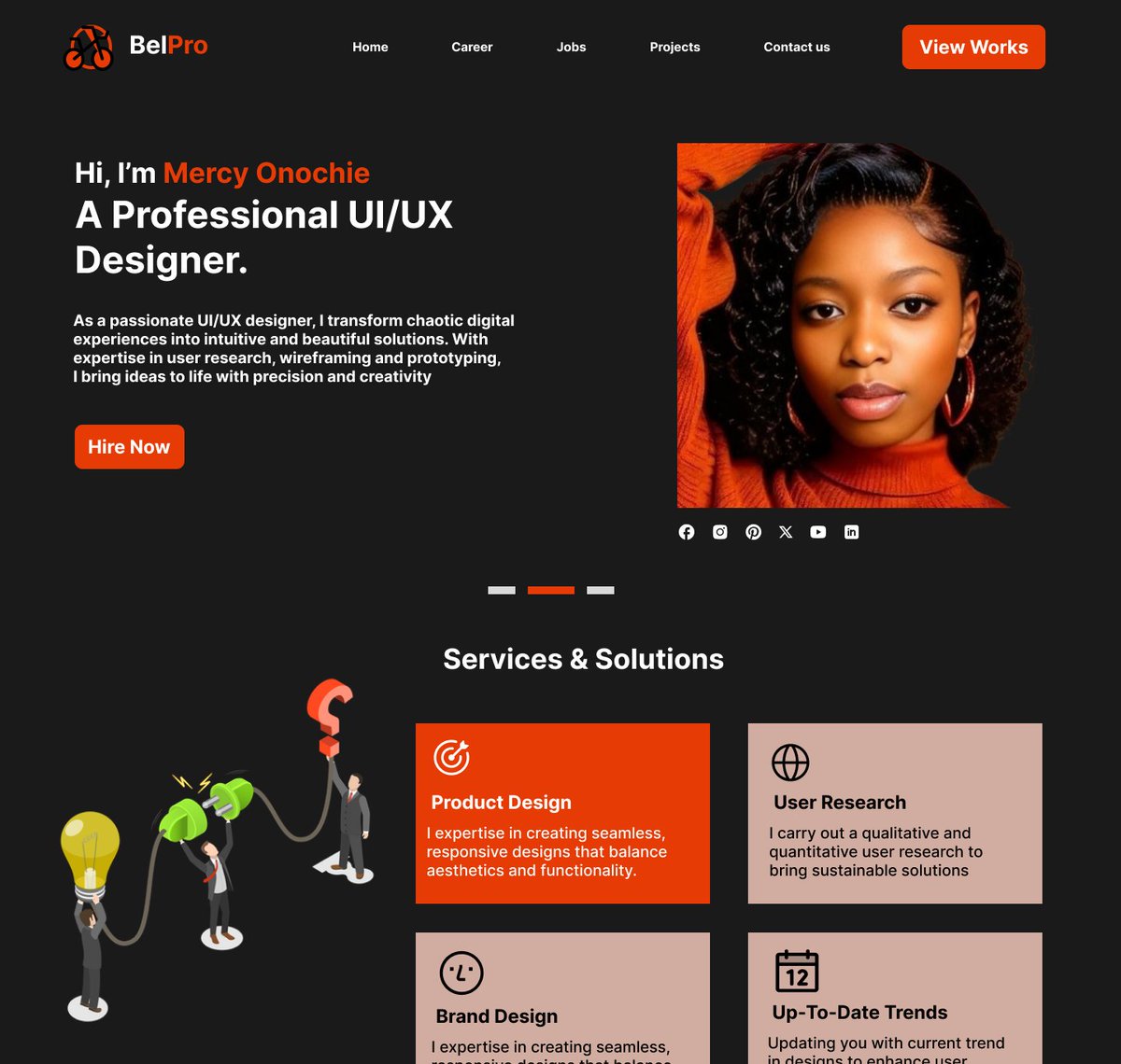 onochiemercy's tweet image. My story, my work! Discover my portfolio homepage design, where passion meets professionalism!

#portfoliodesign
#uxdesign
#webdesign
#uiux
#designer
#creativity
#digitalidentity
#personalbranding
@pduafrica @pdubridge