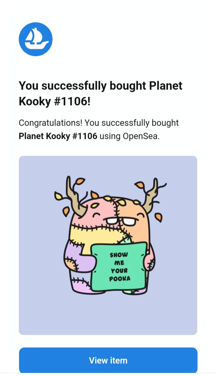 📢📢🥳🥳🥳💵💵📩📩
I started collecting my favorite ...
Show me your art ...😎
This is begining : 👇👇👇
#art #NFTs #collectors #planet_kooky