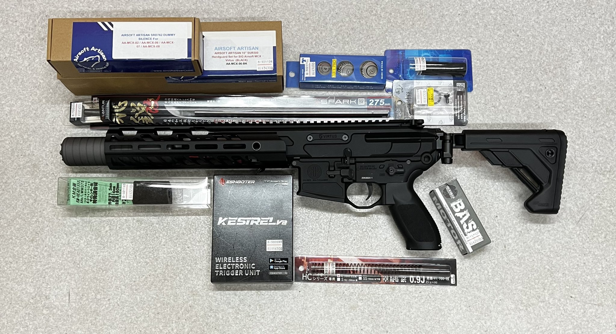 SIG MCX FIRSTカスタム TITAN ブラシレスモーター｜ゲーム・おもちゃ 