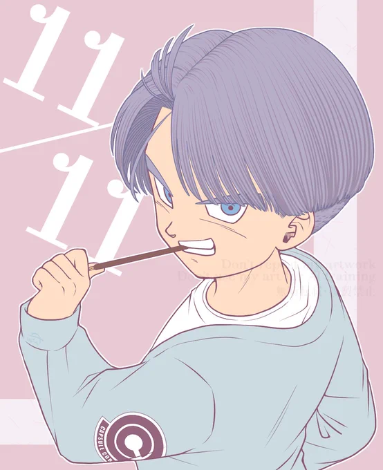 2024もポッキーの日は描けたぞ。 