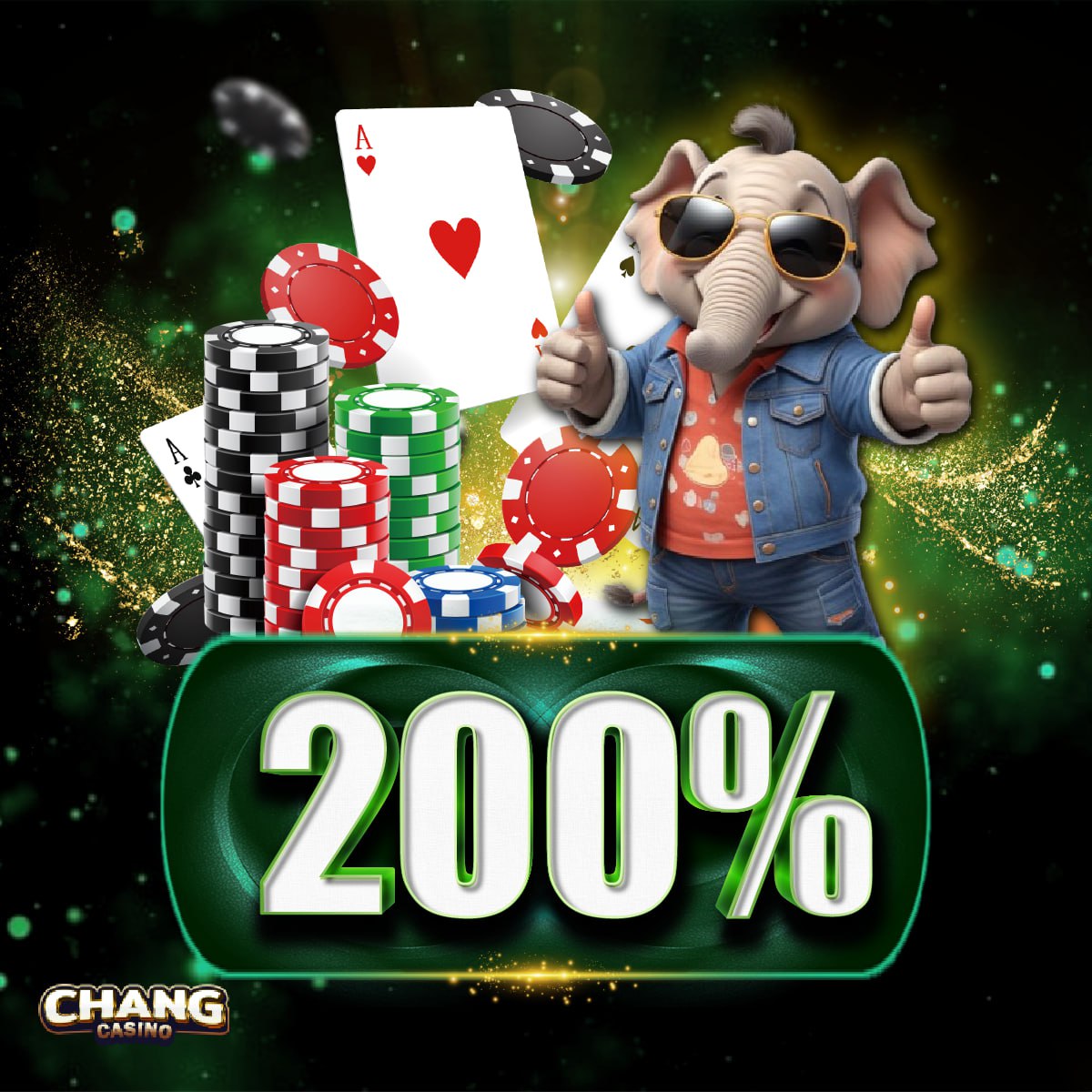 โปรโมชั่น CHANG โบนัส 200% จำกัดเวลา!
🔔🔔🔔
ตัวอย่าง: ฝาก 200 รับ 400 ต้องทำยอดเทิร์น 40 เท่า และสามารถถอนสูงสุดได้ 1200 (โบนัส x3)
📢📢📢
บัญชีที่ฝากต้องทำการลงทะเบียนให้ตรงกับบัญชีของสมาชิก , ยืนยันหมายเลขโทรศัพท์ และยืนยันชื่อ-นามสกุลจริง