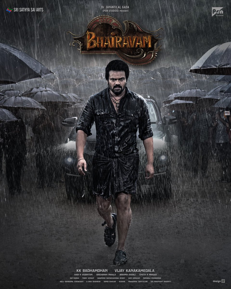 Introducing #GajapathiVarma, My new avatar from the Massy world of #Bhairavam 🙏🏼❤️ 
 <a href="/IamRohithNara/">Rohith Nara</a> <a href="/BSaiSreenivas/">Bellamkonda Sreenivas</a>  <a href="/DirVijayK/">Vijay Kanakamedala</a> <a href="/KKRadhamohan/">K.K.Radhamohan</a> <a href="/dophari/">Hari K Vedantam</a> <a href="/satyarshi4u/">satyarrshi</a> <a href="/ToomVenkat/">Toom Venkat Reddy</a> @sricharanpakala @Brahmakadali @chotakprasad @Dprasannavarma <a href="/designid_sudhir/">designid_sudhir</a> <a href="/SriSathyaSaiArt/">Sri Sathya Sai Arts</a>