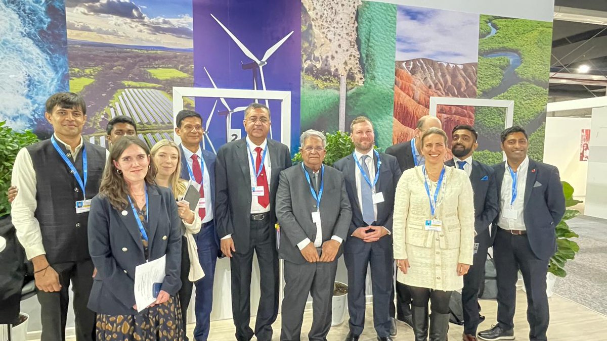 Had a fruitful meeting with global renewable alliances during the COP 29 at Baku, Azerbaijan.

Discussed some key points during the meeting and gave information about the inexhaustible potential in the energy sector in Gujarat.

#COP29Baku #COP29Azerbaijan