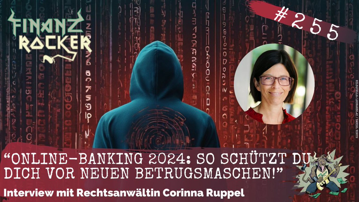 Online-Betrug hat im Jahr 2024 ordentlich zugenommen. Besonders im Fokus steht das Online-Banking, bei dem neue Methoden eingesetzt werden, um ahnungslose Opfer zu täuschen. Ich spreche mit Rechtsanwältin Corinna Ruppel, worauf du achten solltest. 👉finanzrocker.net/online-banking…