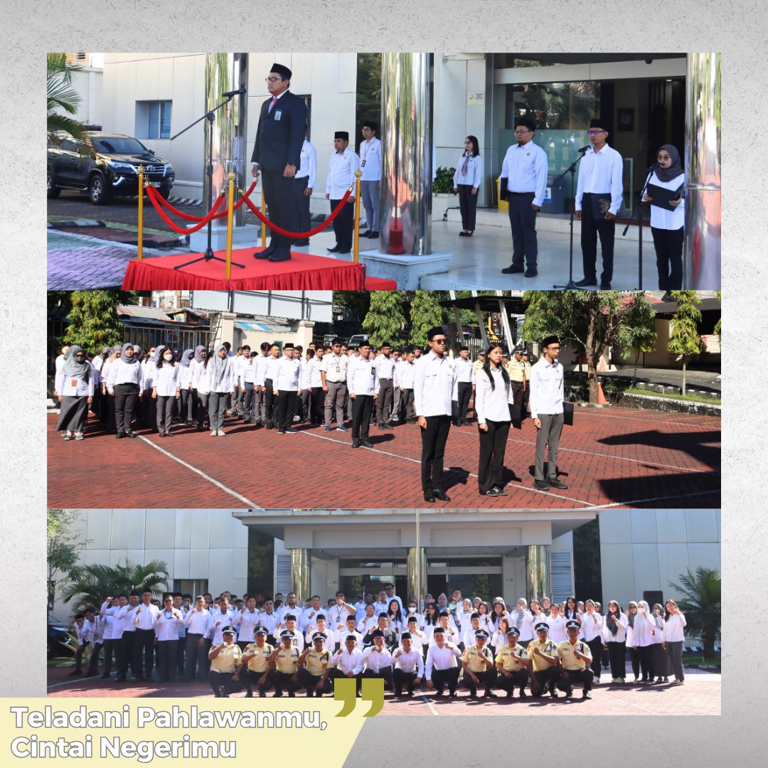 bpkrisulut's tweet photo. Halo BPKawan! 
Minggu, 10 November 2024 bertempat di Halaman Kantor BPK Perwakilan Provinsi Sulawesi Utara, seluruh pegawai melaksanakan Upacara Peringatan Hari Pahlawan.

Selamat Hari Pahlawan,
Teladani Pahlawanmu, Cintai Negerimu!

BPK Sulut, Torang Sayang https://t.co/Vl5T51vXq5