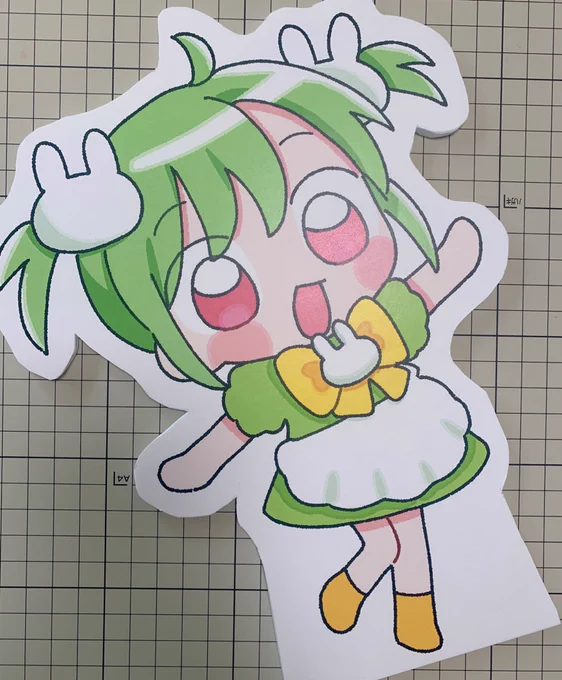 かわいーちびパネルも作りましたっ 