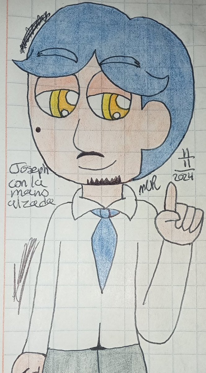 MCRichardson27's tweet photo. Les comparto 2 dibujos de 2 Oc's principales, Joseph Chandler con el brazo alzado y Chad Right con una lupa

#josephanthonychandler #chadright #oc #drawing #drawingart #drawingoftheday https://t.co/zgpoacYL1K