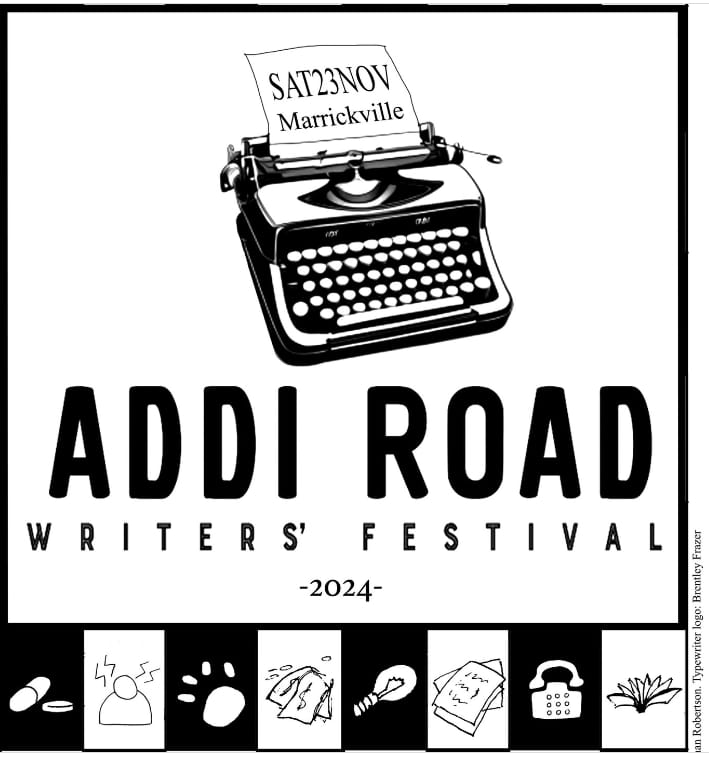 PuncherWattmann's tweet photo. An excellent opportunity to hear from
@koralyd ('The Mother Must D-e') and learn from Kit Kelen ('Book of Mother') at the 2024 @addi_road
Writer's Festival - happening Saturday, 23rd November 11am-6pm!  Book your ticket now! https://t.co/khNHjFRMfG

https://t.co/0ydd6BkLO4 https://t.co/3rpjIdidDU