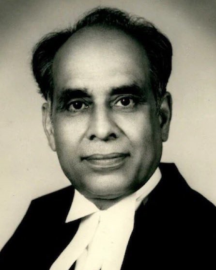 ARanganathan72's tweet image. When every Supreme court judge grovelled before Indira Gandhi, Hansraj Khanna stood against the Emergency. He paid a heavy price.

Rahul Gandhi, saviour of our constitution, skipped yesterday&apos;s swearing in of Sanjeev Khanna, nephew of Hansraj Khanna. The dynasty never forgets.