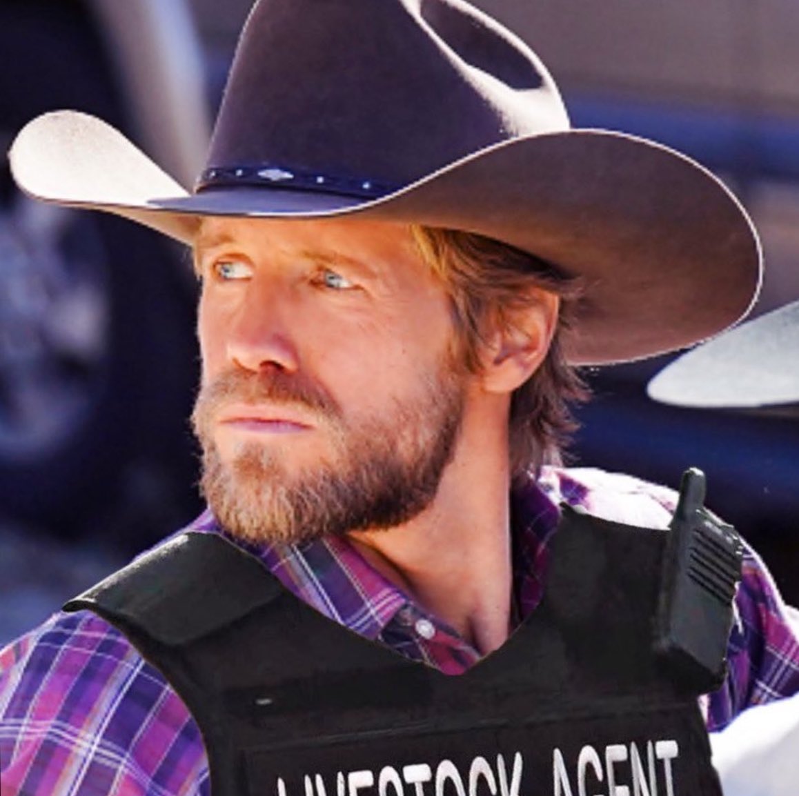 AgentOfMontana's tweet image. #YellowstoneRp Livestock Agent Wyatt, under Lee and Kayce Dutton and Agent Hendon. Protecting Montana.
