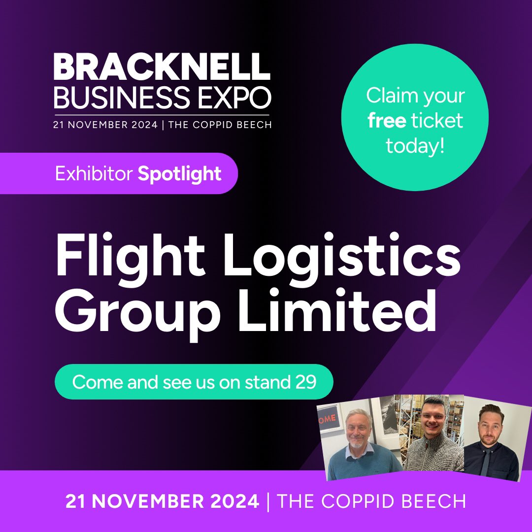 Here to help! Come and have a chat if you’re looking to improve your #ecommerce, #warehousing, or #distribution solutions – we’ll be on stand 29 at the #BracknellExpo!  Free parking &amp; entry from 10am-2pm.