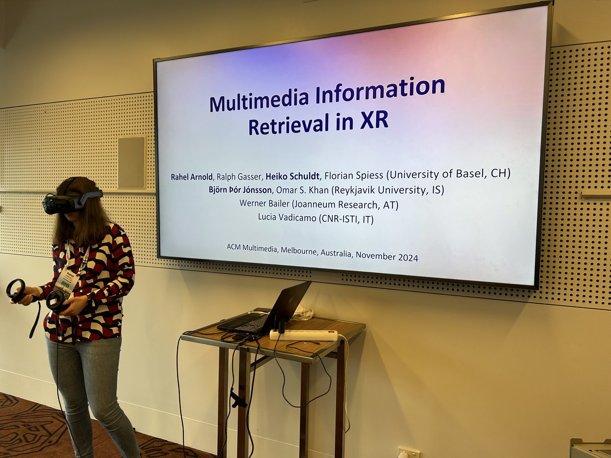 SUN HE (@sun_xr_he) on Twitter photo SUN XR, XReco and ViRMA projects co-organized a tutorial titled “Multimedia Information Retrieval in XR” at the 2024.acmmm.org ! This engaging session offered participants an in-depth introduction to multimedia retrieval in XR, featuring three live demos.
<a href="/HorizonEU/">Horizon Europe 🇪🇺</a> SUN XR, XReco and ViRMA projects co-organized a tutorial titled “Multimedia Information Retrieval in XR” at the 2024.acmmm.org ! This engaging session offered participants an in-depth introduction to multimedia retrieval in XR, featuring three live demos.
<a href="/HorizonEU/">Horizon Europe 🇪🇺</a>