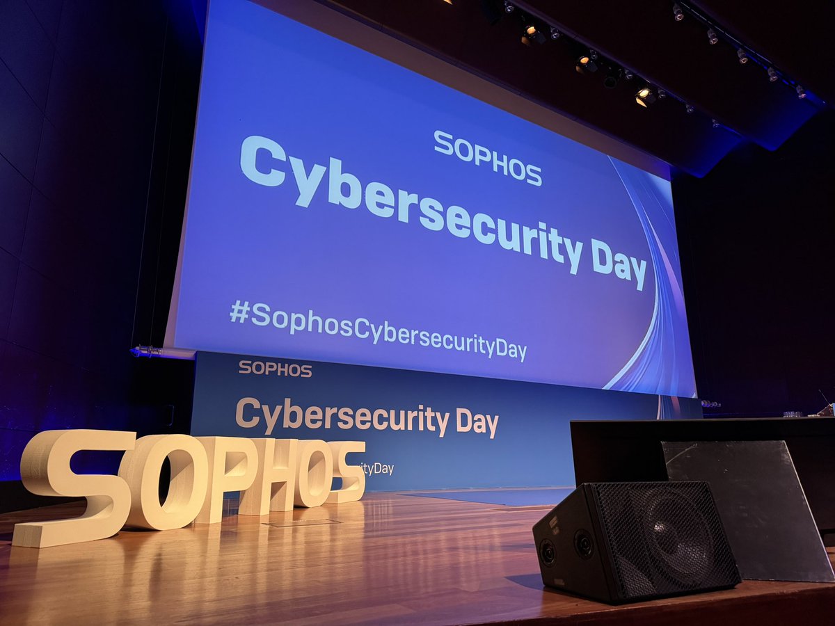 ¡Comenzamos! 
#SophosCibersecurityDay