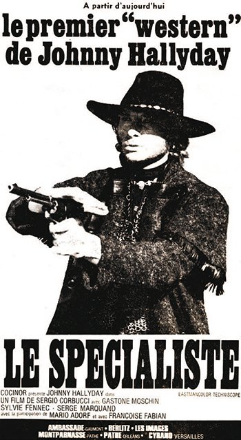 Esta película es malísima y cojonuda a partes (des)iguales. Una pena que Corbucci no se recreara más en el doble Winchester que dispara Hallyday.