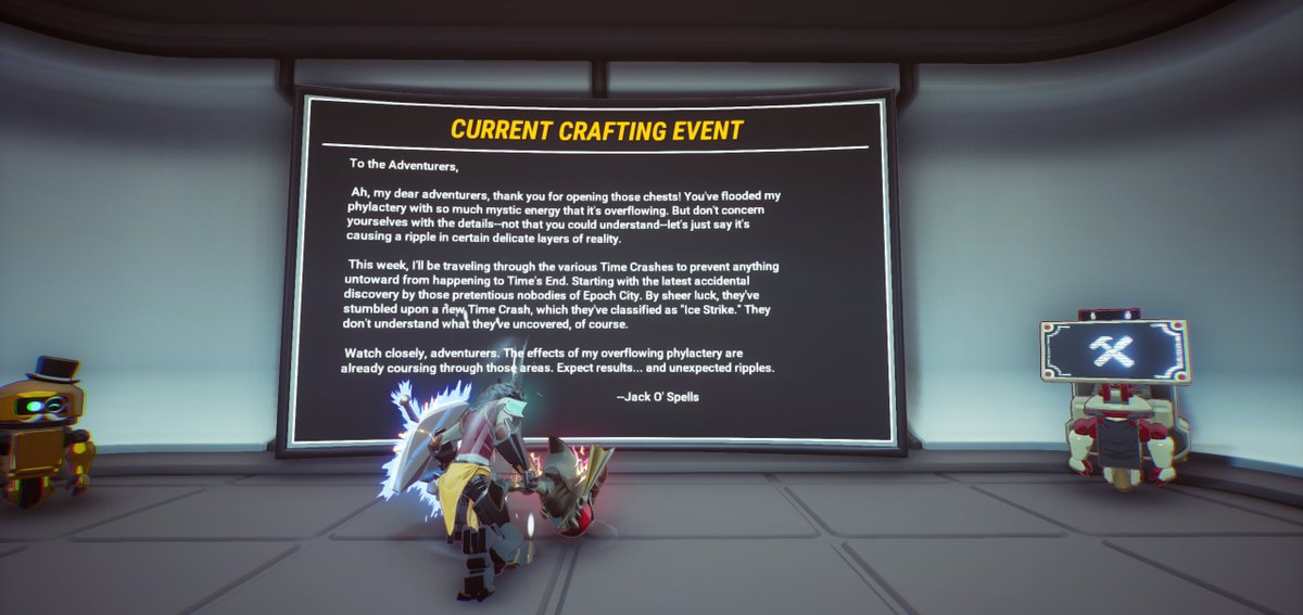 Something is shifting in <a href="/playbigtime/">Big Time</a> What are these "Time Crashes" and what is this "Ice Strike" coming?  

Are these new Prestige ?  Time to go explore those Ice maps and make not of them in your Dungeon Diary!

#OPENLOOT <a href="/OpenLoot/">Open Loot</a>