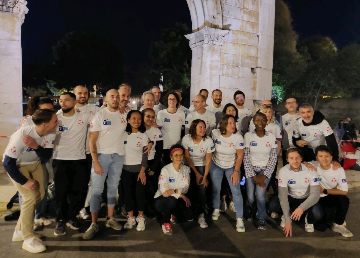 Chaleureuses félicitations aux collaboratrices et collaborateurs de <a href="/CreditMutuelAF/">Crédit Mutuel Alliance Fédérale</a> (<a href="/CreditMutuel/">Crédit Mutuel</a>, <a href="/cic/">CIC</a>, <a href="/EuroInformation/">Euro-Information</a> et filiales), membres de <a href="/run_et/">Run'In Crédit Mutuel et CIC</a>, finishers du Marathon d'Athènes et des 10 Km !