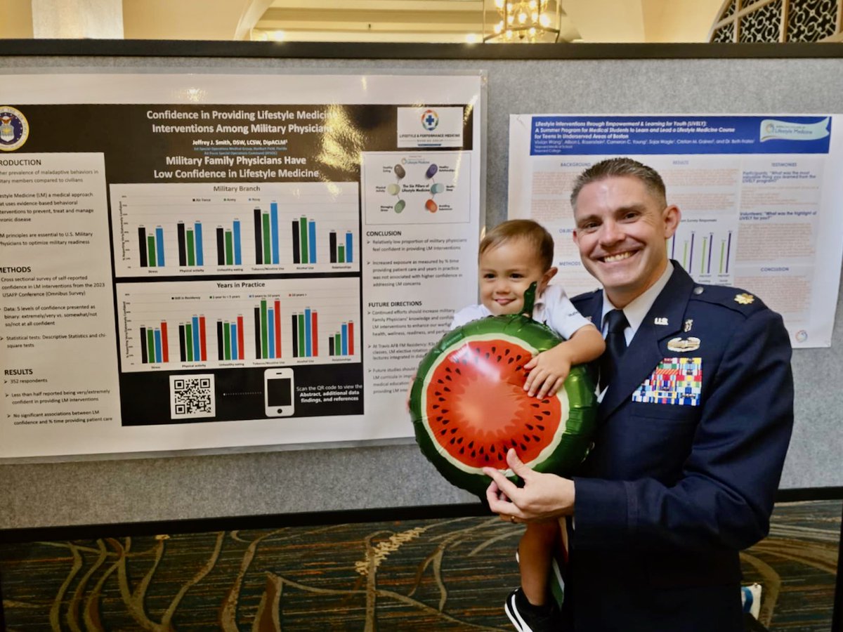 USU Health Professions Education (@usu_hpe) on Twitter photo Congratulations to MEd-HPE candidate, <a href="/JJSAJS1228/">Jeffrey Smith</a> Maj Jeffrey Smith, DSW for being selected to be a 2024 Fellow of the <a href="/ACLifeMed/">American College of Lifestyle Medicine</a>. He was honored at the #LM2024 Annual Meeting. Well done Maj Smith! <a href="/USUhealthsci/">Uniformed Services University</a> Congratulations to MEd-HPE candidate, <a href="/JJSAJS1228/">Jeffrey Smith</a> Maj Jeffrey Smith, DSW for being selected to be a 2024 Fellow of the <a href="/ACLifeMed/">American College of Lifestyle Medicine</a>. He was honored at the #LM2024 Annual Meeting. Well done Maj Smith! <a href="/USUhealthsci/">Uniformed Services University</a>