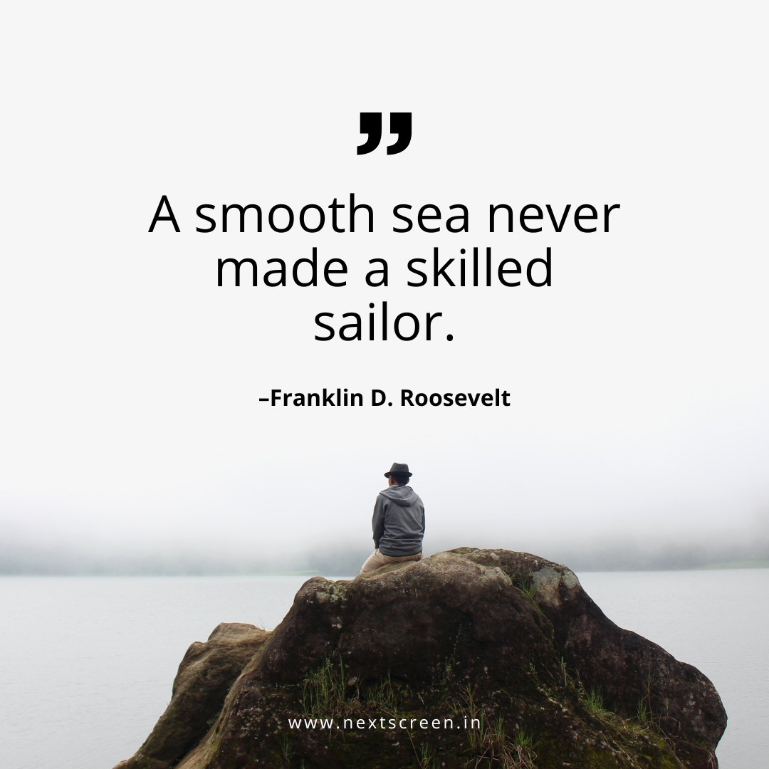 next_screen's tweet image. A smooth sea never made a skilled sailor.  –Franklin D. Roosevelt
.
.
.
#inspirational #inspirationalquote #inspirationalwords #inspirationalquotes #inspirationalqoutes #motivation #motivational #motivationdaily #motivationquotes #motivationalquotes #comfort #struggle #hardwork