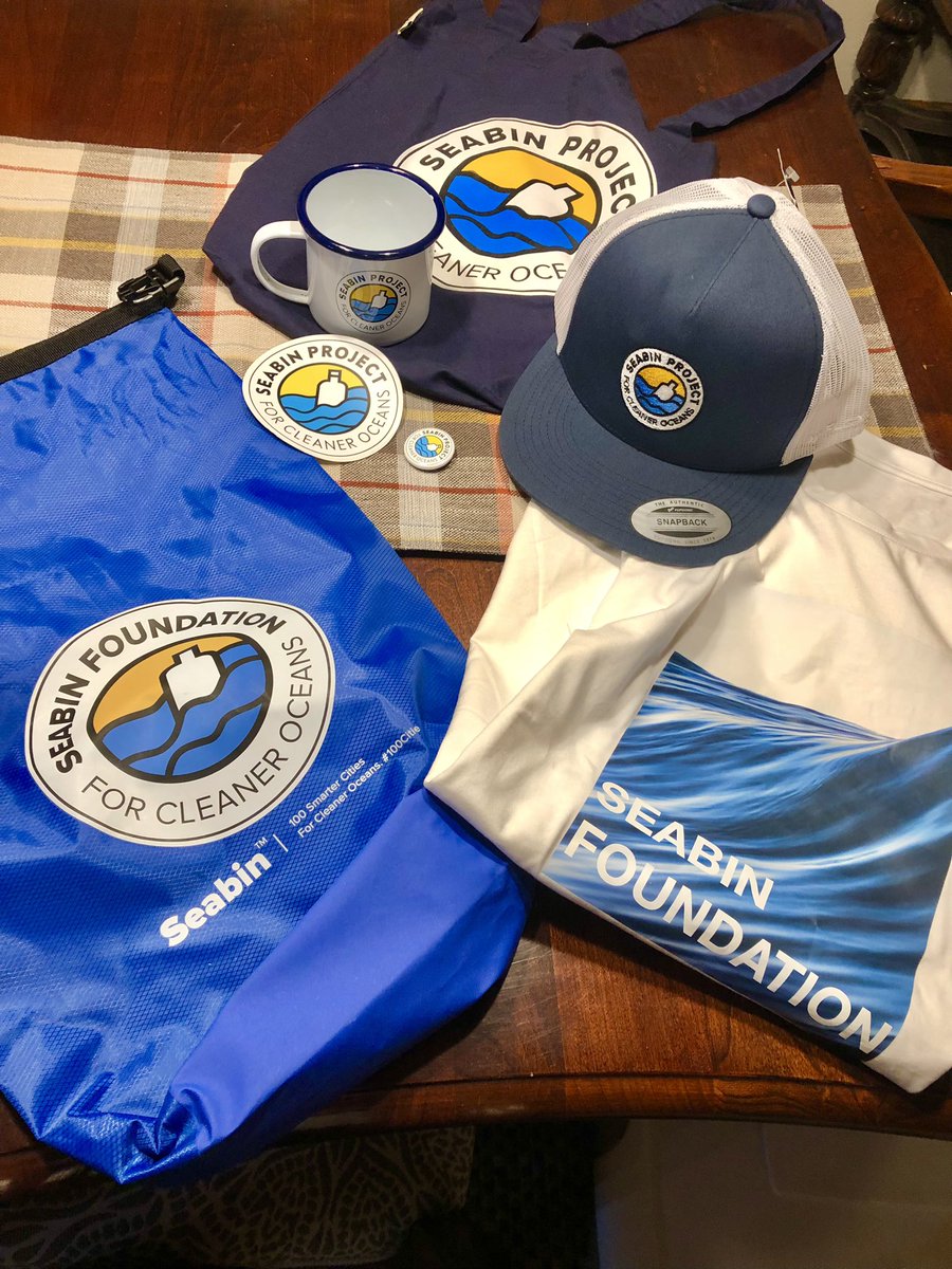 KarlaSBryant's tweet image. I recently learned about Seabin’s work… they’ve moved beyond trash cans for oceans to cleaning up entire cities!
I filled out a survey and was surprised that I won their swag package! Looking forward to spreading the word about their important work. ❤️ 🌎#Seabin @Seabin_project