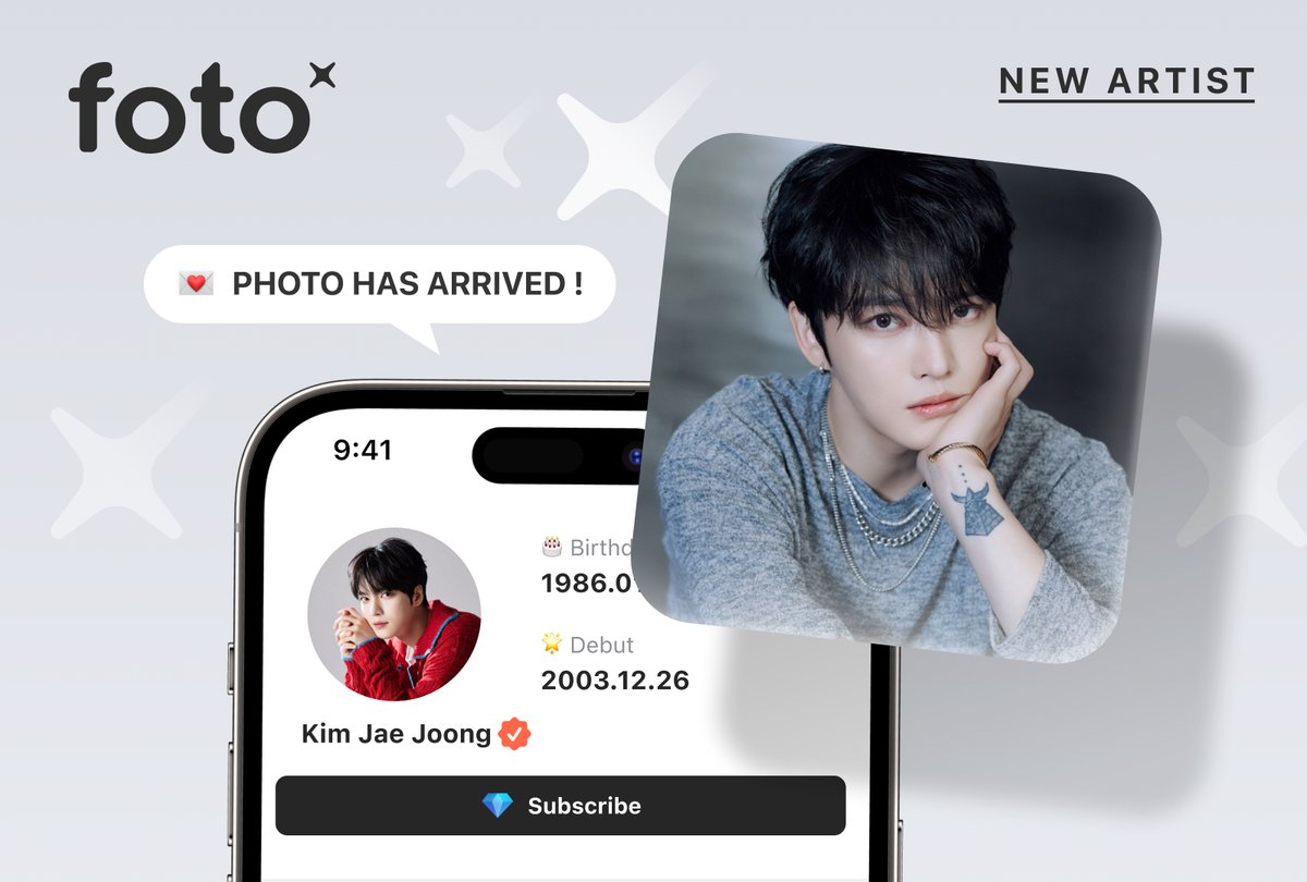slist2015's tweet photo. 김재중, 포토위젯 foto 신규 아티스트...미공개 독점 사진 볼 수 있다 

#김재중 #kimjaejoong 
@bornfreeonekiss 
#포토위젯 #foto 
#PhotoWidget 
⬇관련기사⬇ 
https://t.co/lt13bn9fVc https://t.co/hyDOkDkR7s