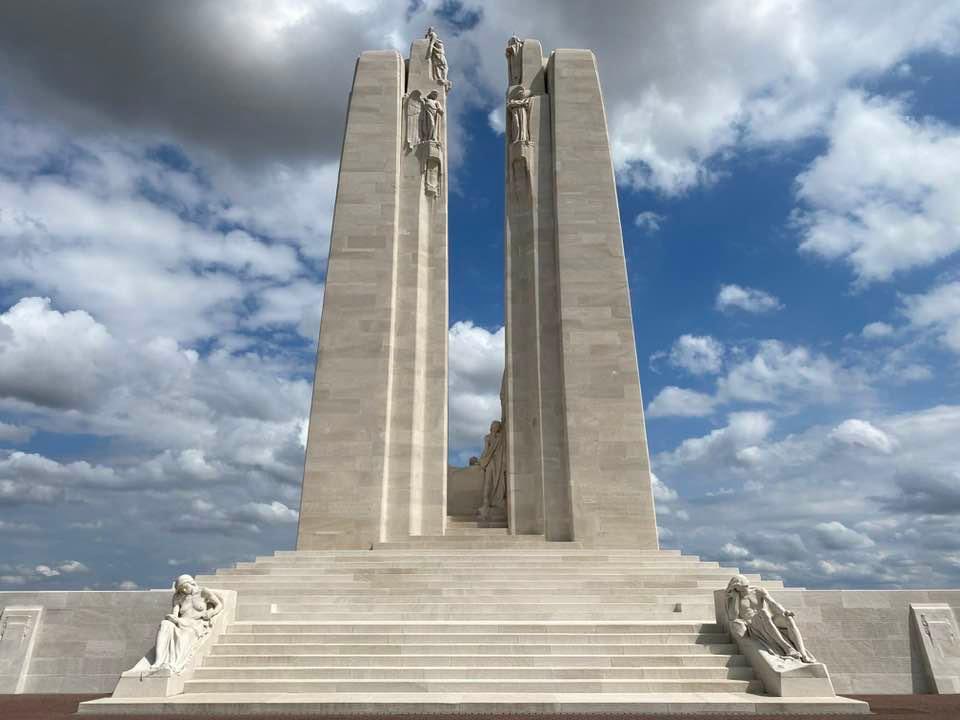 I have been fortunate to visit the Vimy Memorial in France 3 times. A powerful place some say Canada came of age in. I wish every Canadian could experience it.

Thank you to all who have served and all who do serve.

#LestWeForget