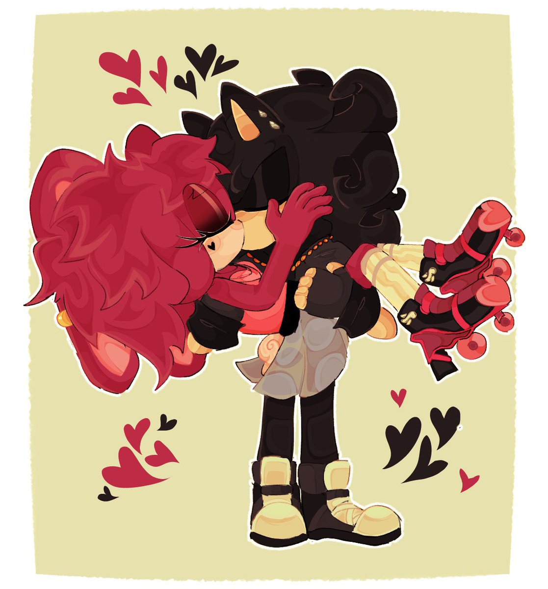 Got these commissions made for me and <a href="/_dark_x_wolf17/">J i n x 🍉 (Comms closed!)</a> for our 1 month of being together! I love you so much, cylly! And here’s to one month! 🤍💛💜

Art was made by <a href="/magilovescats/">💕 Magilovescats (gone 4 college & work)</a> and <a href="/quarzy0ii/">quarzy</a>! Thank you guys so much for this art!