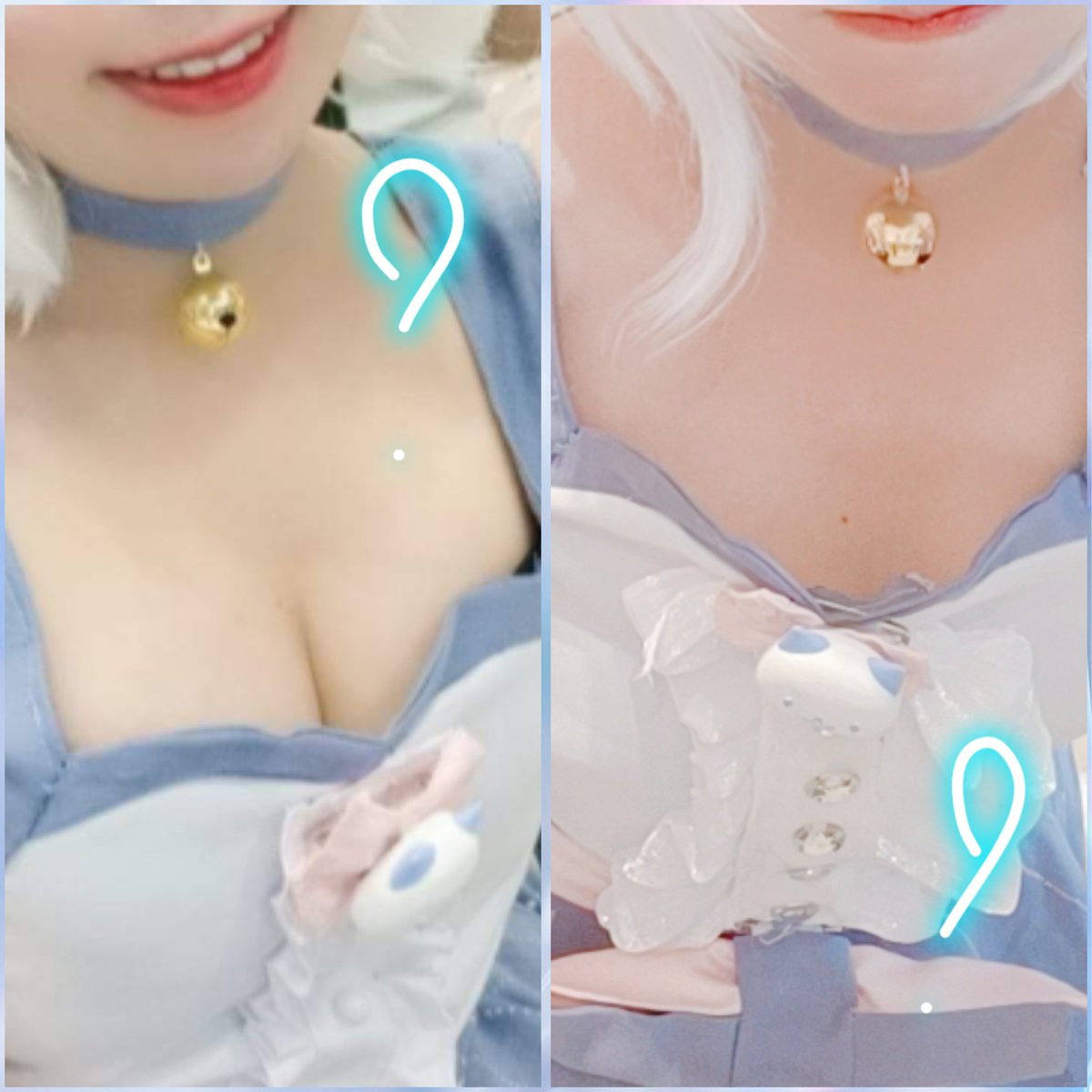 miniamecosplay's tweet photo. วิวัฒนาการชุดจิรุ2023-2024
🩵วิก | ดูละมุนใส่แล้วหน้าเด็กลง
🩵ระบายไหล่&ปลอกแขน | เป็นส่วนที่แก้บ่อยสุดล่ะ ต่ล่าสุดคือเปลี่ยนแล้วมันดีมากเลย~
🩵กระดุม&ระบาย | เปลี่ยนผ้าฟุ้งฟิ้งขึ้นกระดุมเพิ่มความหรูหรา
🩵นมหาย?//หยอกๆ ปรับสายให้สั้นขึ้น มันเลยปิดนมหมดเลย🤣
#jirubot #jirucosplay https://t.co/hMFdGWIe3D