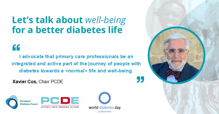 #WorldDiabetesDay is a global occasion for people with diabetes, healthcare professionals, advocates, policymakers and the public to unite to raise awareness of and take action on diabetes.
Get involved in this #WorldDiabetesDay and support our call for well-being to be put at