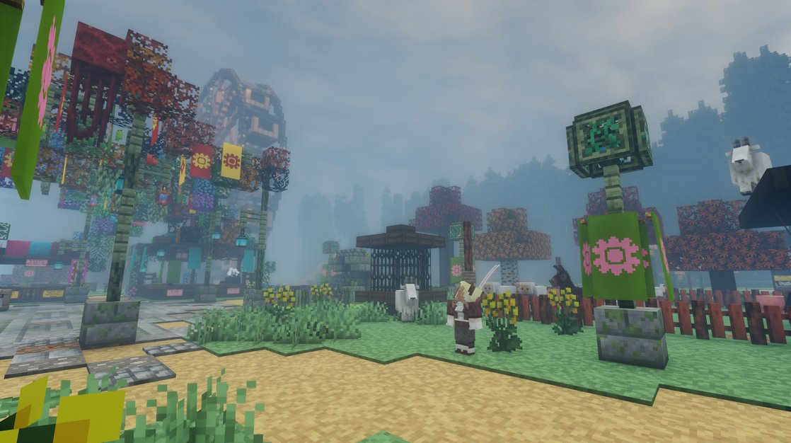 eVerlastSMP_'s tweet photo. a little rabbit from overseas notices something strange growing in this new place... https://t.co/51M2g8bJly