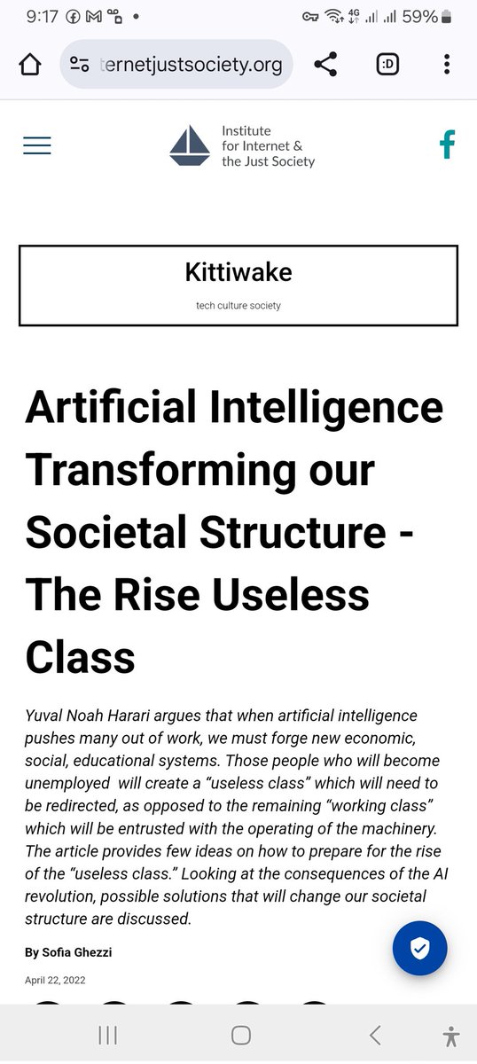 mikalkush's tweet image. &quot;Yuval Noah Harari argues that as artificial intelligence displaces many workers, we must develop new economic, social, and educational systems. The displaced individuals will form a “useless class” while the remaining “working class” will manage the machinery.&quot;

#uselessclass