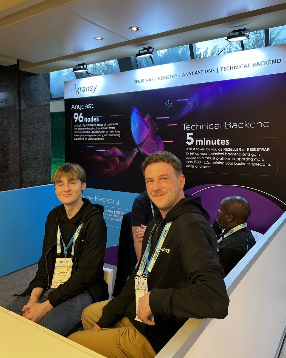 New day - New opportunities🙌🏻
Welcome to <a href="/Gransy_sro/">Gransy s.r.o. | Domains | Hosting | Registry</a> booth on #ICANN81⭐️