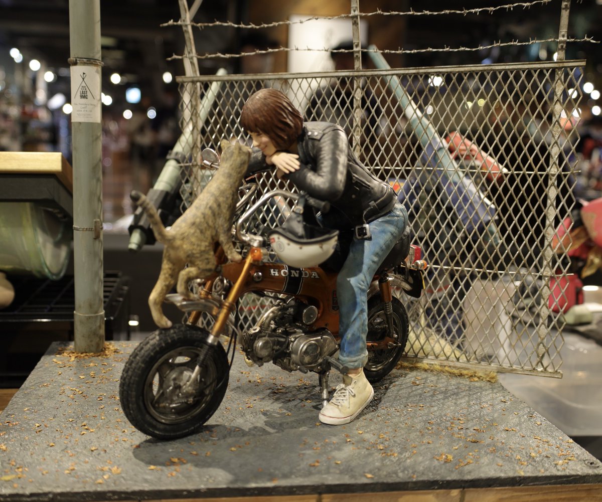 unlimited_x's tweet photo. コバンさん
ヌコチャンは可愛いし人との距離感も可愛らしいのですがバイクに乗ってる人とネコって構図がコバンさんらしいイカしてる感じが伝わってきました
#9mc
#LAST9mc https://t.co/hY2Hlhcgsz