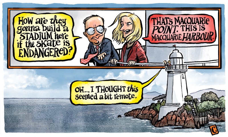 Wednesday's <a href="/themercurycomau/">Mercury</a> cartoon: Harbouring the Point