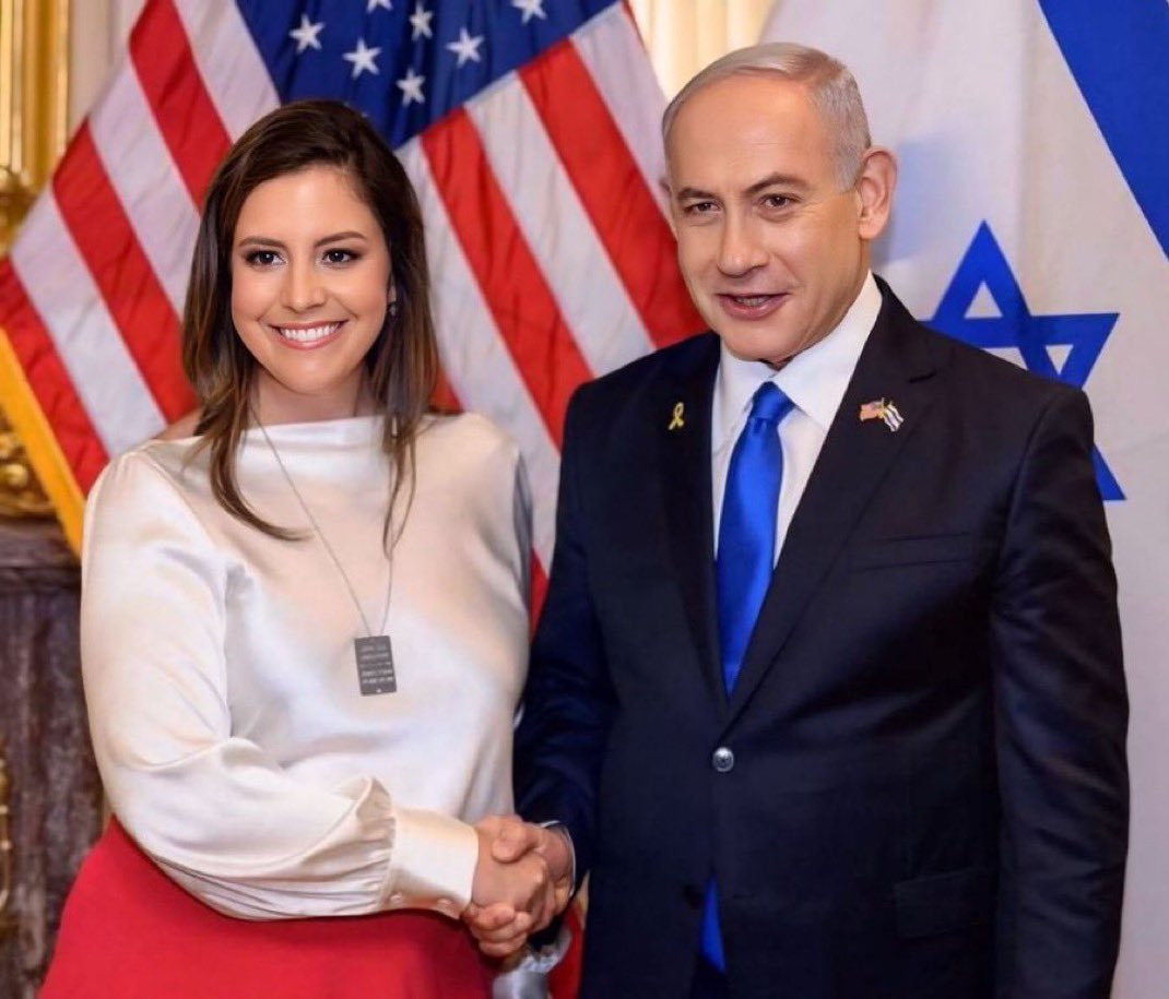 MyLordBebo's tweet photo. 🇺🇳🇺🇸 Trump picks Rep. Elise Stefanik for UN ambassador

“I am honored to nominate Chairwoman Elise Stefanik to serve in my Cabinet as U.S. Ambassador to the United Nations. Elise is an incredibly strong, tough, and smart America First fighter,”

— Trump https://t.co/dQN8BASDpe