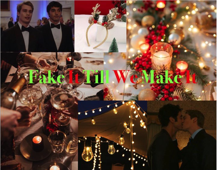 milowren29's tweet photo. Fake It Till We Make It (holiday party/fake dating for the AWY fic exchange event!) - https://t.co/4tD5JzkObQ https://t.co/n9fbdsQELW