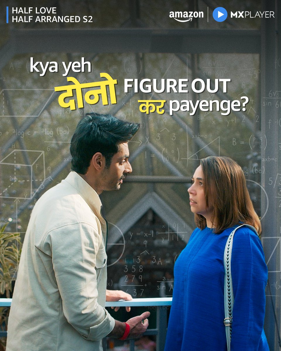 aapko kya lagta hai? 👇  

#HalfLoveHalfArrangedS2 powered by <a href="/WBN_India/">Wellbeing Nutrition</a> releasing 15 Nov for FREE on Amazon MX Player 🔜  

#HalfLoveHalfArrangedS2 #HalfLoveHalfArrangedS2OnAmazonMXPlayer #AmazonMXPlayer #ComingSoon