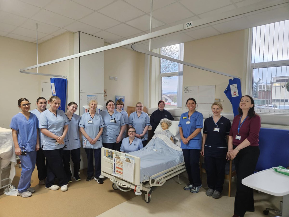 NHSFVPE's tweet photo. Good luck to our Modern Apprentices who start their journey on the wards today. They have spent the last 2 weeks in the classroom in preparation for today. @SarahGr53902770 @MackayNoelle @Dodd68Fra @karen_goudie @DrDavid_watson @Marissa10044115 @doug_high https://t.co/XDDX2CEQK5