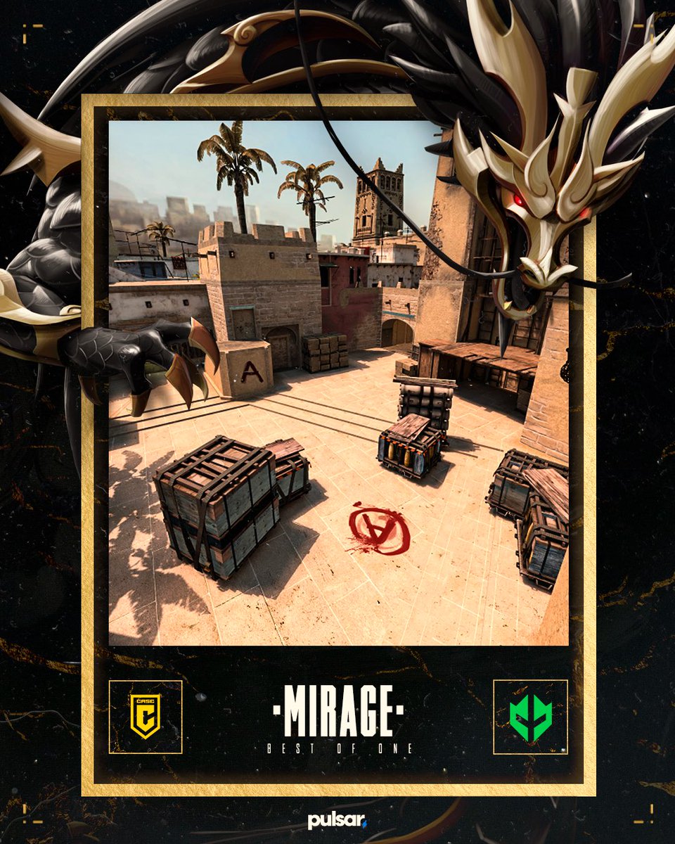 NÃO DORME NÃO HEIN!

Mirage é o palco do nosso primeiro game 📍

📺 twitch.tv/bida

#GoCase 💛🖤