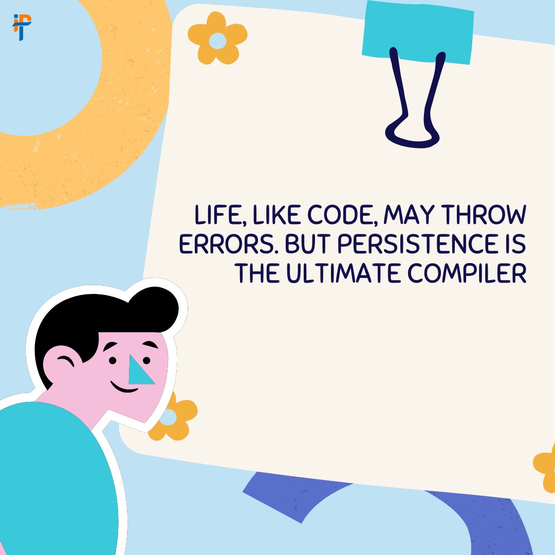 iphtechnologies's tweet image. Motivational Quotes for Every Coder
#CoderMotivation #ProgrammingLife #TechInspiration #KeepCoding #DeveloperMindset #CodeAndConquer